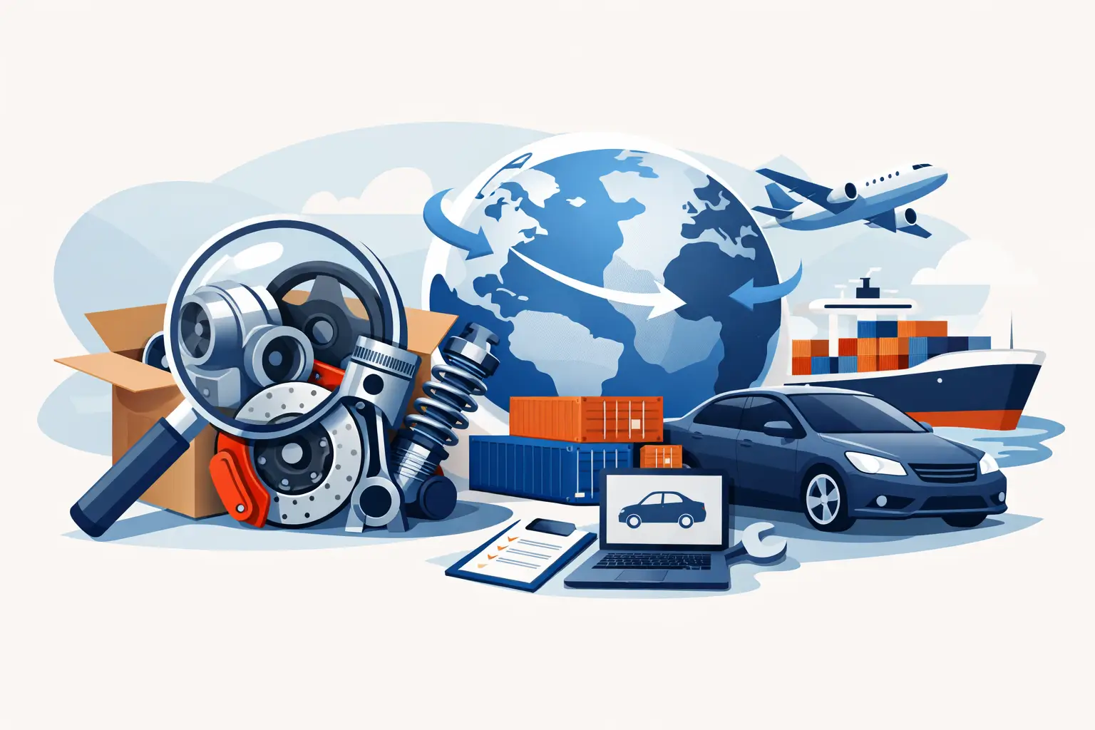 Guia de compra de autopeça importada
