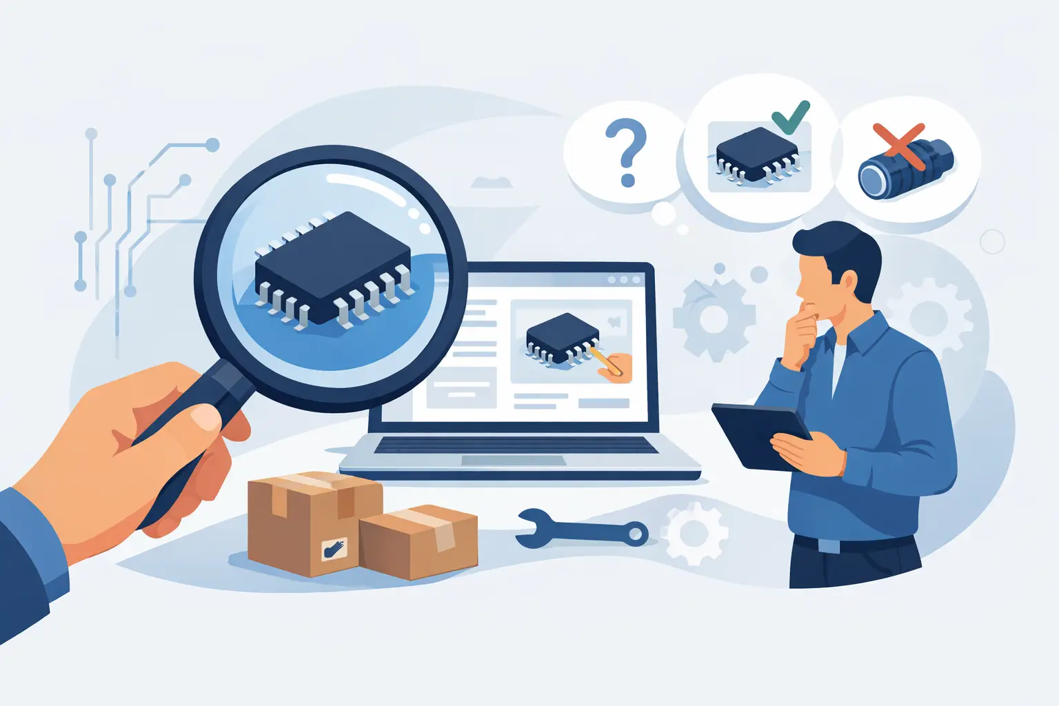 Como comprar peça por part number sem erro