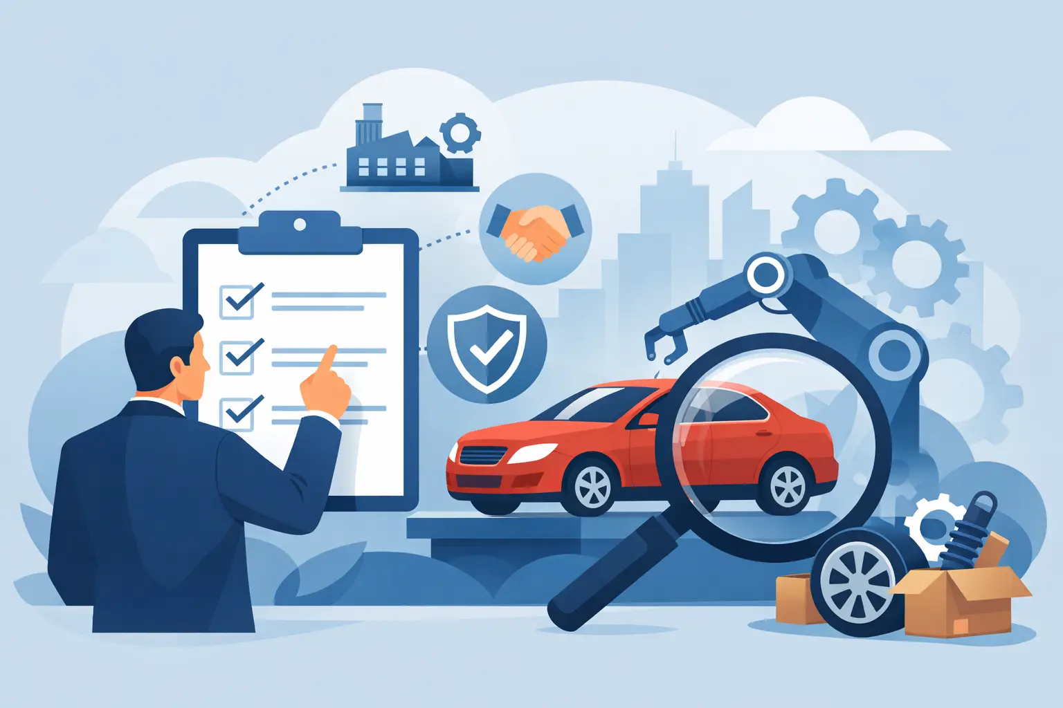Como escolher um fornecedor automotivo confiável