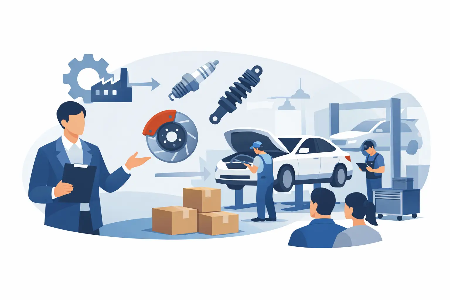 Fornecedor OEM para oficinas: como escolher
