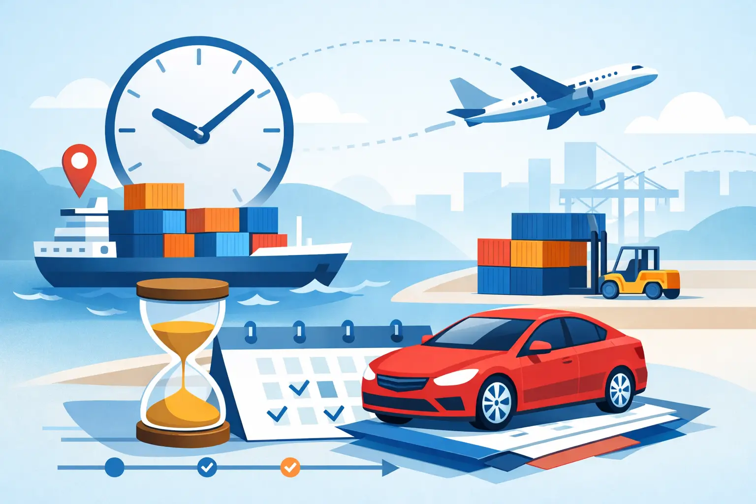 Prazo realista na importação automotiva